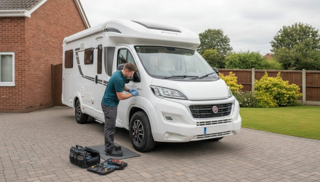 Mobile Motorhome Habitation Check Worksop: Expert Servicing on Your Driveway