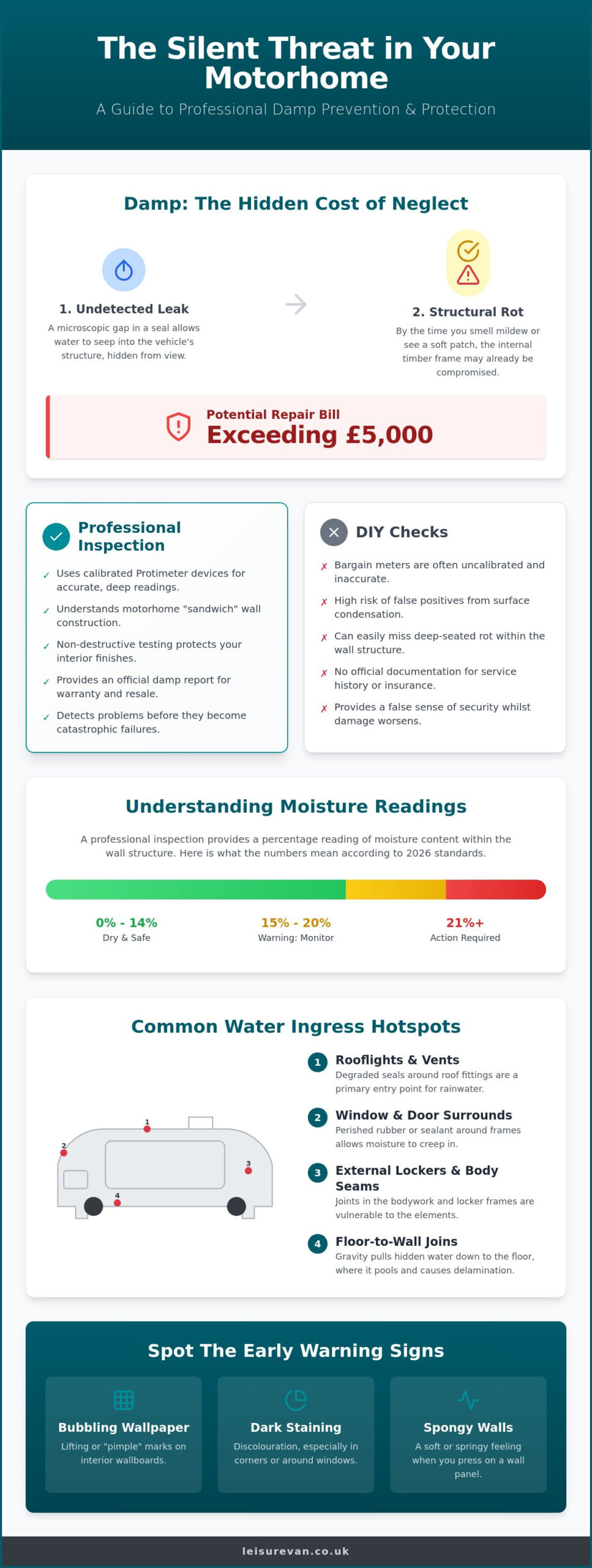 Mobile Motorhome Damp Inspection Rotherham: Protect Your Investment in 2026