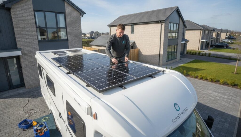 Motorhome Solar Panel Fitting Cost Sheffield: Your 2026 Price Guide
